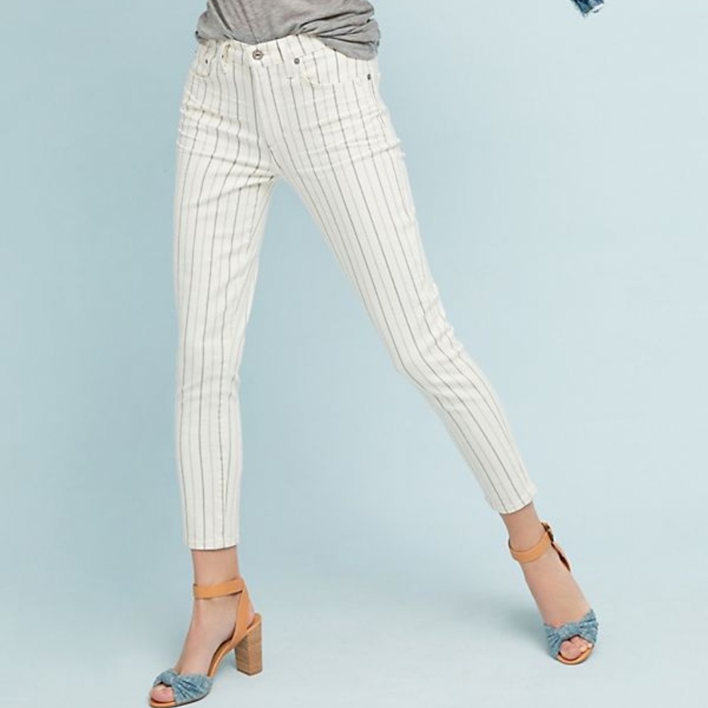 Citizens of Humanity Pinstriped Rocket Jeans